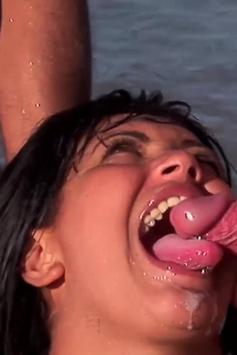 big tits beauty takes a hard pounding by two studs