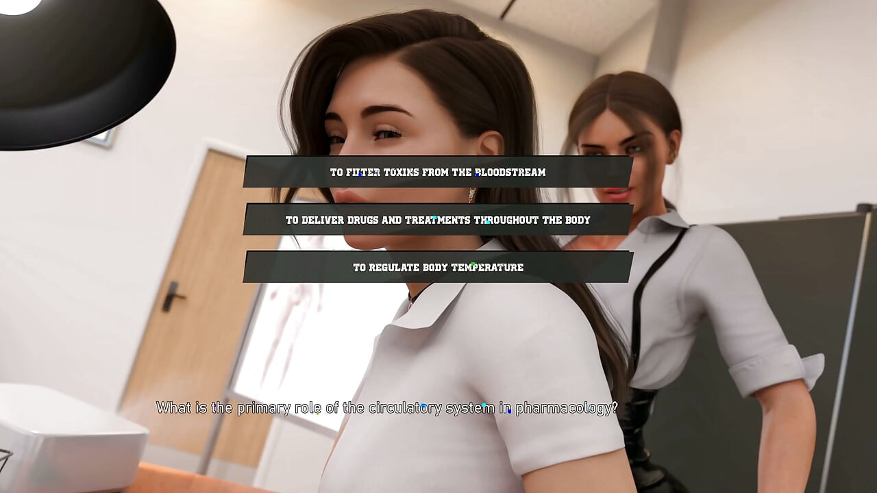 Steps of Debauchery Ep.5.2 - P28b - She Fucks Right in the Lecture Hall... - Alternate Endings