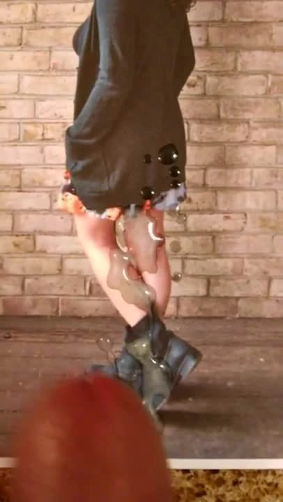 Streetcake legs heels boots cum Tribute