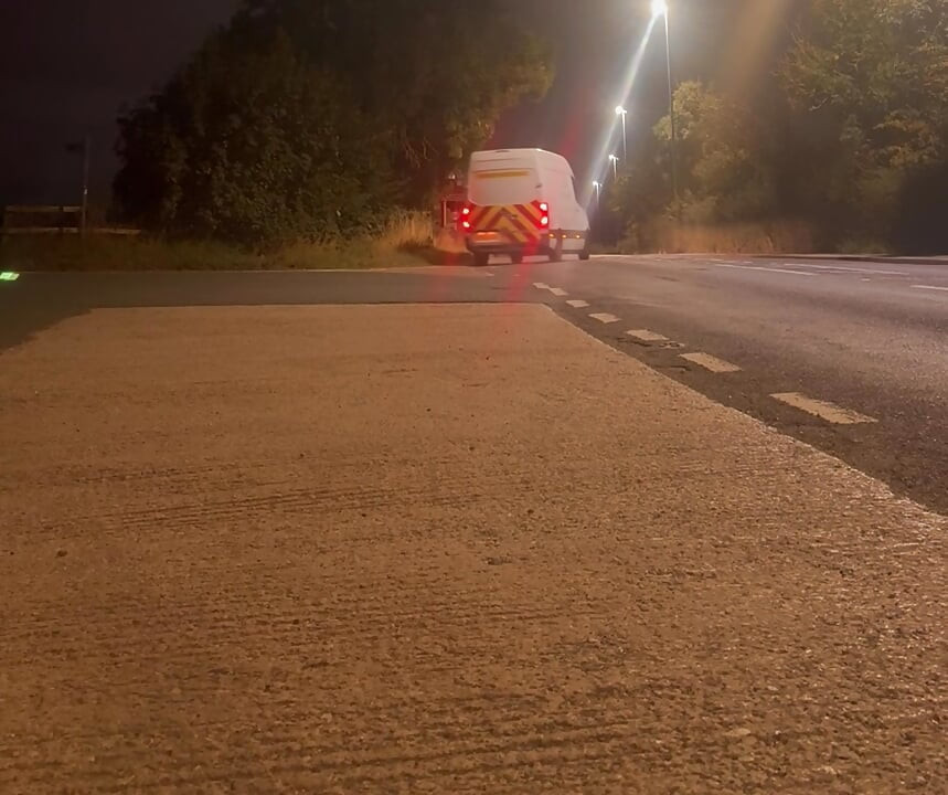 Nackt mit autofahren