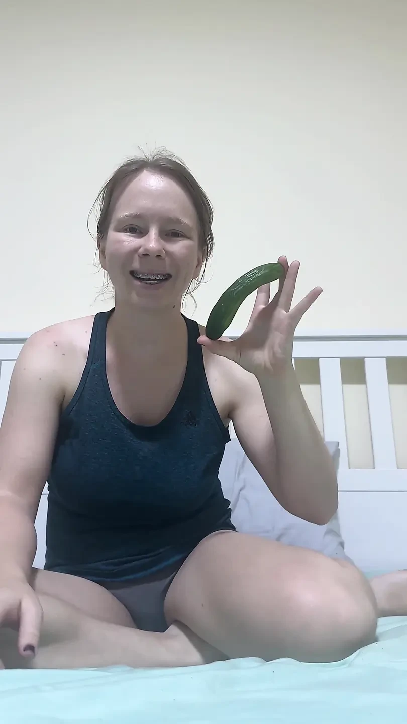 Small Crooked Cucumber Satisfies Me