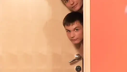 Horny Twinks Rim and Pound Each Other's Tight Asses in Steamy Session