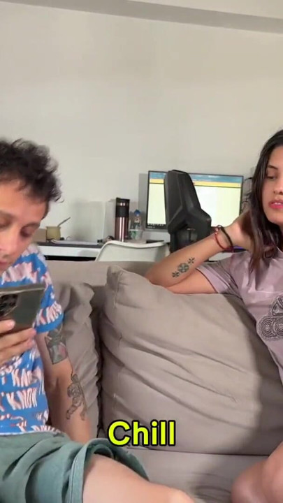 Stepsister wanted my cock before bedtime | Clip 1