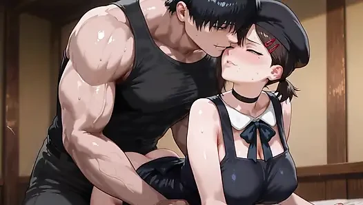 Toji (JJK) x Kobeni (CM)