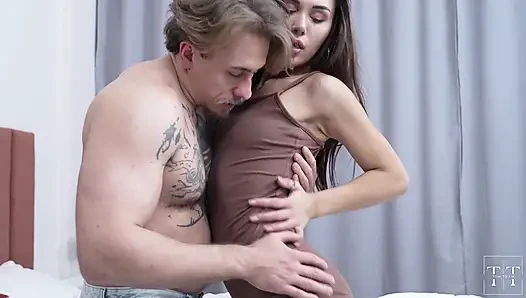 Illicit Games. We Decided to Do It on Our Parents' Bed. 4K HD Tim Team