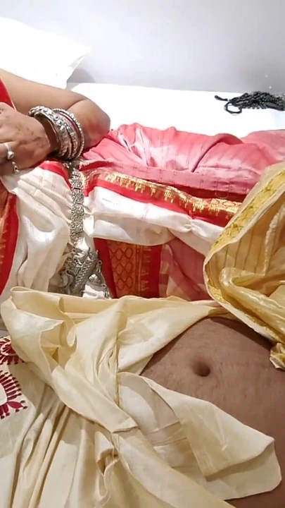 Stunning moment from "First Night of a newly married desi beautiful girl with addicted husband"