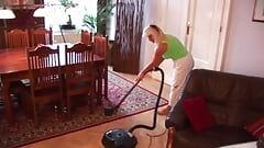 Ding, Dong - the cleaning lady is at the door!