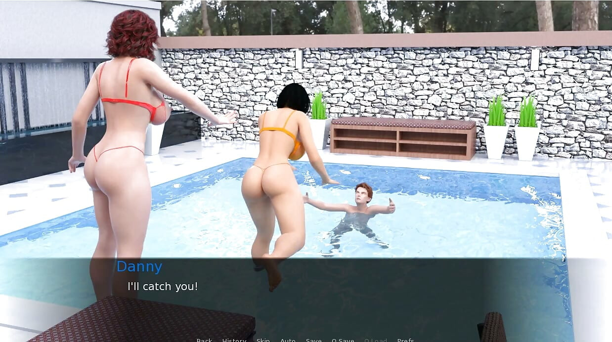 Milftopia - Gameplay - Roleplay -stepmom in Maid and Micro Bikini