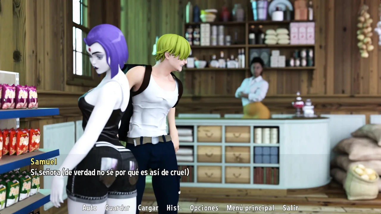 Sanji Fantasy Toon Adventure - Traveling to Another Dimension with a Hot Boss and the Beautiful Raven Appears