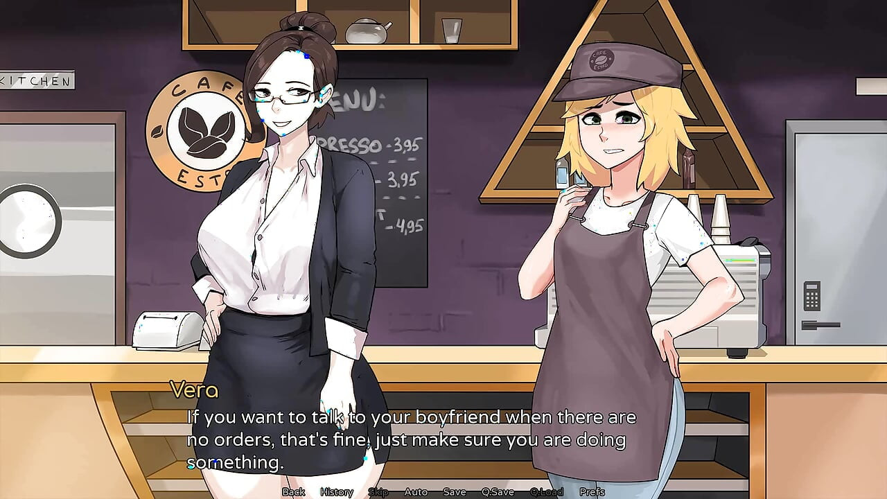 Hazelnut Latte: Blonde Trans Got Caught Doing Inappropriate Things at Work by Her Boss Ep 9