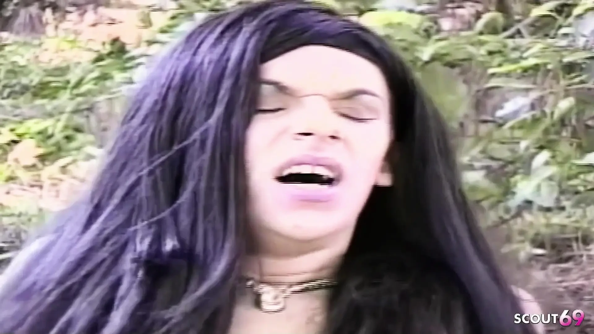 Guy Secretly Meets with a Trans Woman and Fucks Her Anally Outdoors