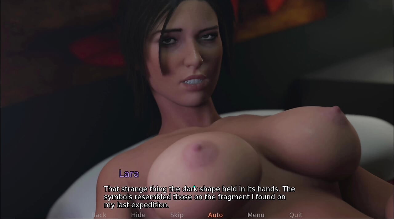 Croft adventure #1 - Lara can't stop thinking about the lesbian
