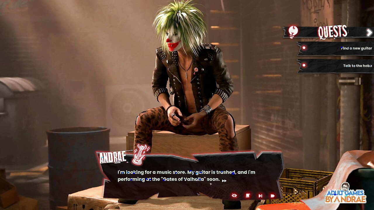 Sex, Sin & Rock'n'roll Gameplay Part 1 - Van Crash, Motel Stop & a Strange New Beginning