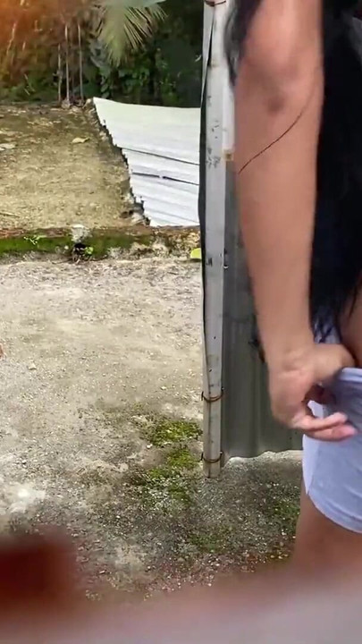 Jaw-dropping moment from "Camera records WOMAN in beach dressing room without realizing it (LATINA VOLUPTUOSA)"