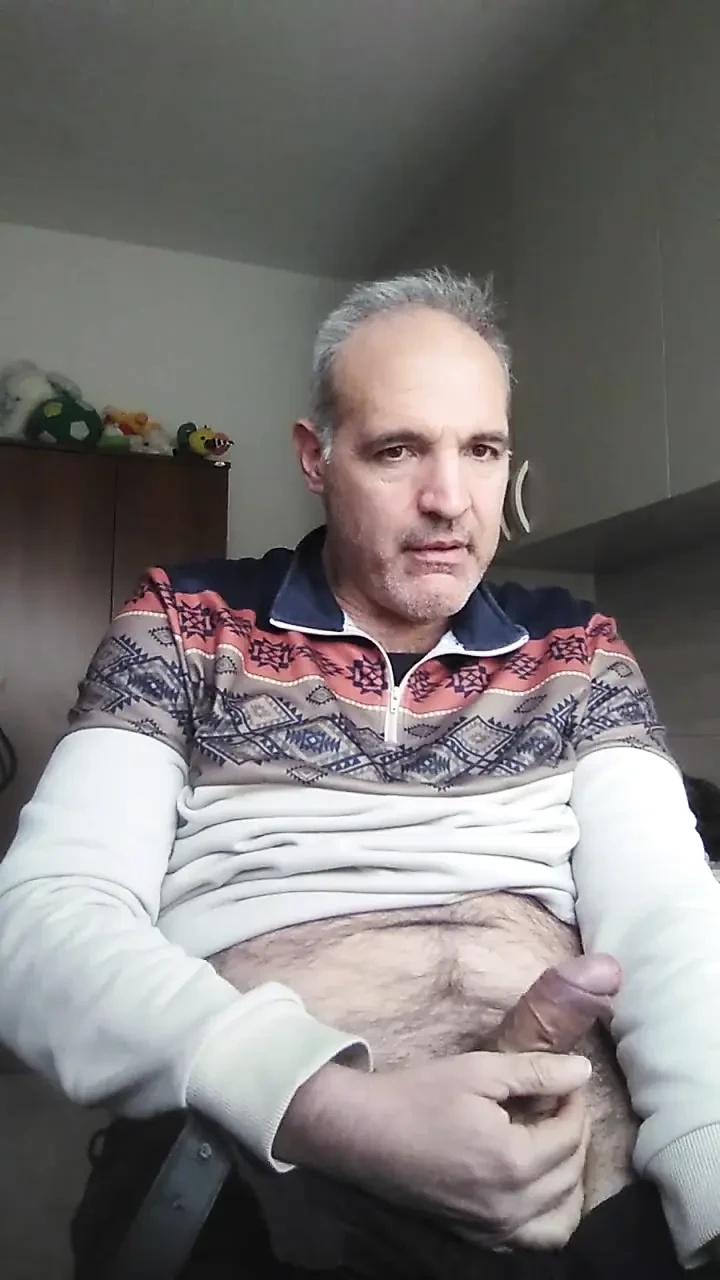 A Stepfather Teaches His Stepson to Masturbate His Teen Cock
