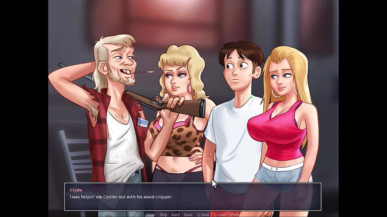 Summertime saga - ive had to pay Jenny to see her tits