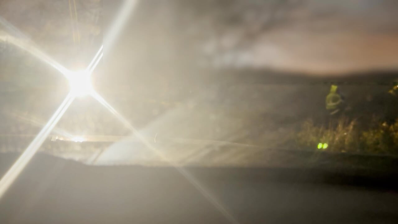 Leaving the car in just a long coat and been naked between passing cars