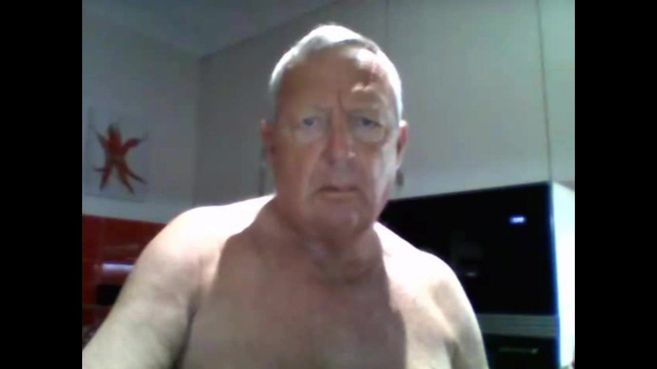 Daddy cums on cam