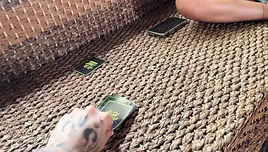 Playing truth or dare with my stepbrother! I love his big cock...