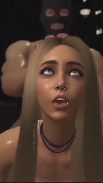 Powerful moment from "girl and man big cock by pajamapanda (animation with sound) 3D Hentai Porn SFM Compilation"