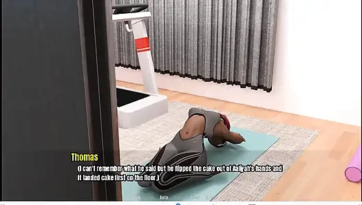 Nine evi 4: kredi ofisindeki kadın, polis, masaj seksi