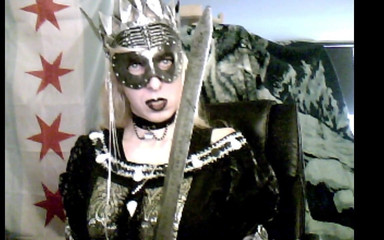 Goth Queen Crossdresser autorstwa Vikkicd16