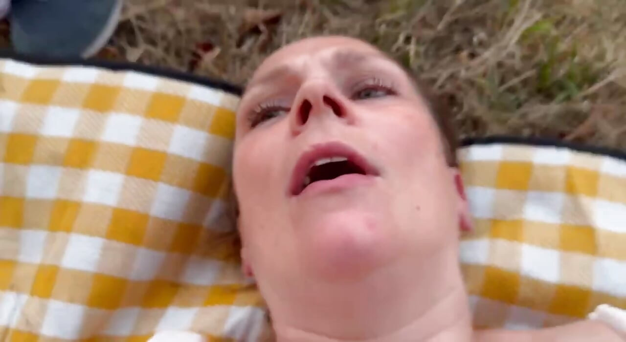 The perverted old farmer fucks me so hard that my milk tits cum