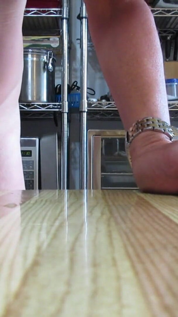 Licking up my creamy goodness | Clip 1