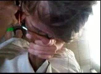 Carole sucks my cock in cabin