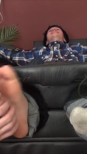 Hot American Dude Is Tickled to Heaven - Pure Gay Tickle Domination! - Dd_291