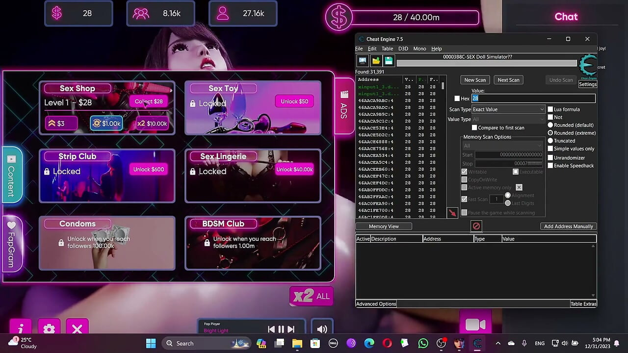 Sex Doll Simulator 3 Porn Game Play Part 02 Sex Game 18+ Nude Game
