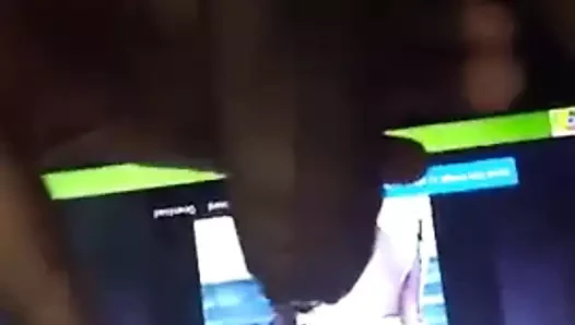 Sperma hyllning till mjölkig kurvig tik tamanah