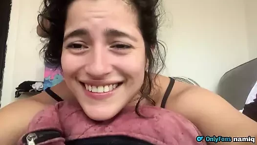 My neighbor comes to my apartment for a little dick!