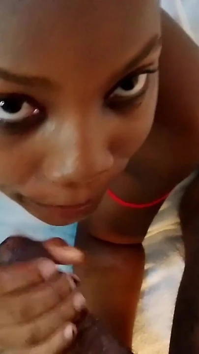 Key moment from "Cock Sucking Ebony Ready Stepdaddy The View is Perfect You Can See Exactly What Belongs to You - Mastermeat1"