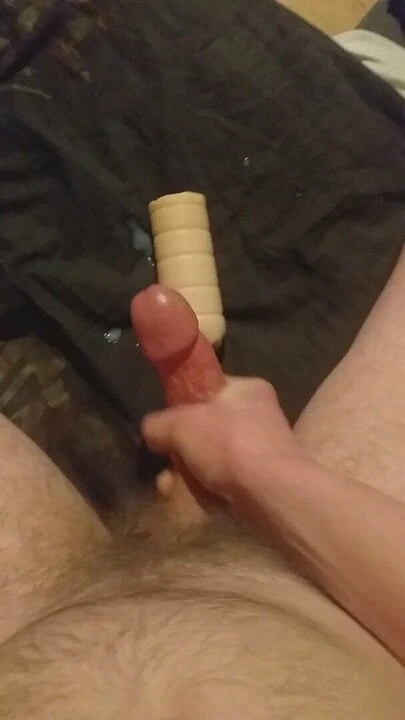 Another morning wood leads to another cumshot
