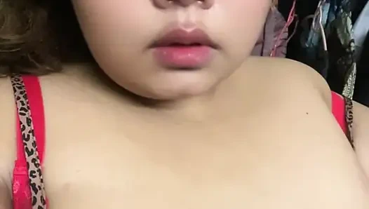 My Filipina stepsister took off her hijab and made this video for me on her phone.