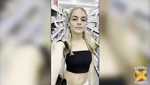 Marie, gadis sange, dientot sama kontol besar