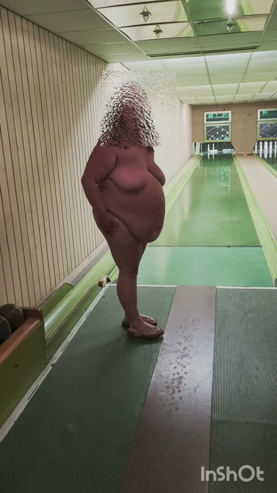 Many wanted to see a video of me bowling naked
