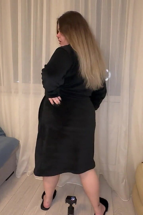 Black Robe Stinky BBW Fart Frenzy
