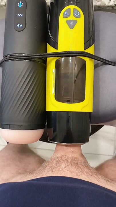 Using Two Fuck Toys at the Same Time