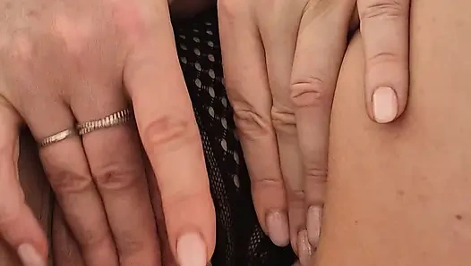 Hotwife fucking while playing with her clit and cumming multiple times