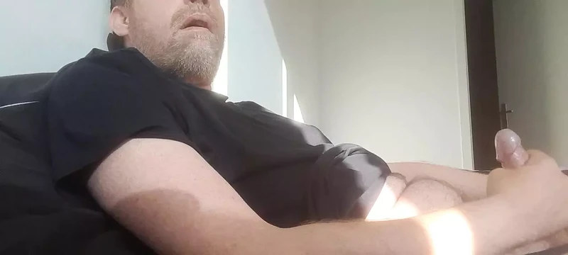 Morning handjob
