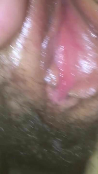 Sloppy hairy pussy