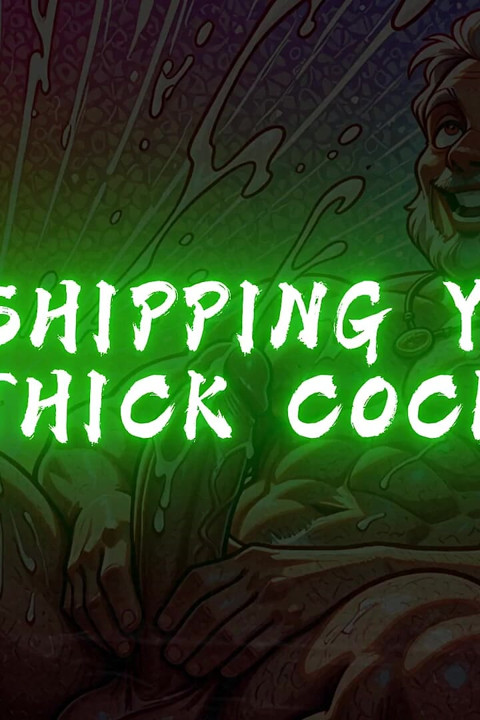 Male Moaning and Admiring Thick Cock