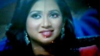 Shreya Ghoshal Cum Shot