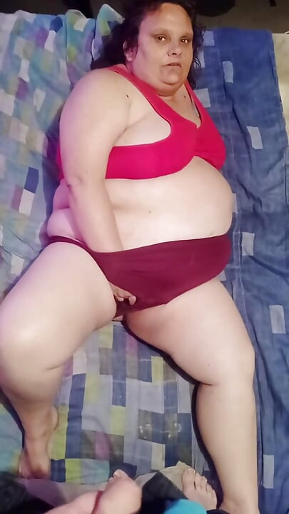 South African Babe Panty Play and Cum on Panty