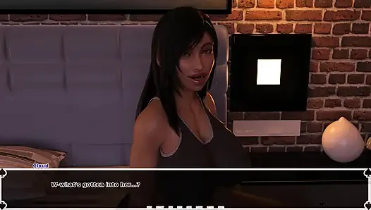 Tifa 's dark heaven: cewek asia dengan toket besar dan pantat bahenol dientot habis-habisan sama kontol besar pria kulit hitam sambil ditonton suaminya dan ngocok kontol ep. 46