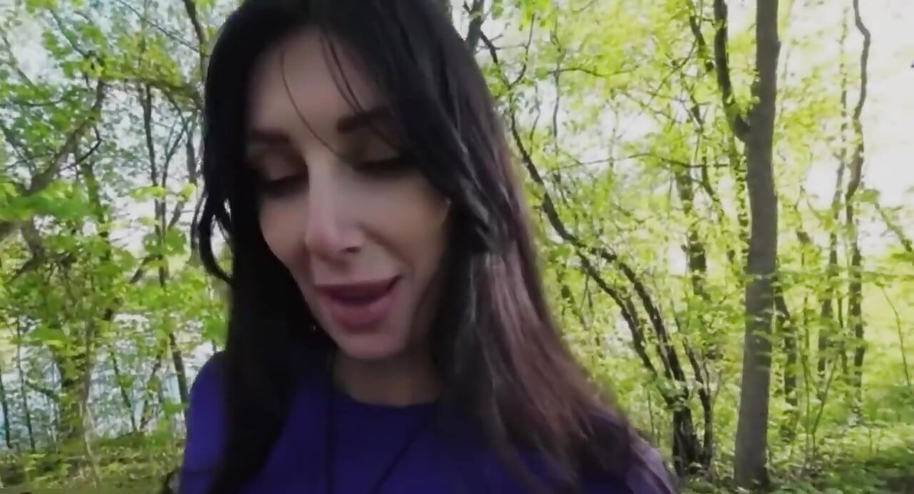 Sex în pădure cu un