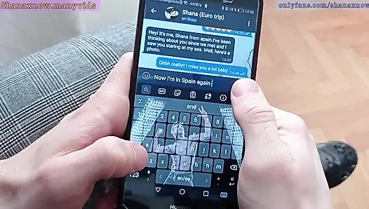 Sikişmek için mesaj çektim, sakso ve döl yalama