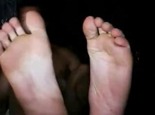 Straight guys feet on webcam #181